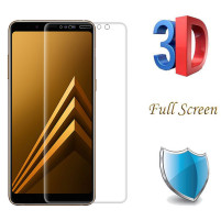 Скрийн протектор от закалено стъкло за 3D FULL SCREEN извит за Samsung Galaxy S9 G960 с прозрачен кант